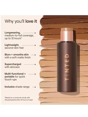 Tinted Live HUESTICK  5 in one complexion  Foundation Stick Shade 5